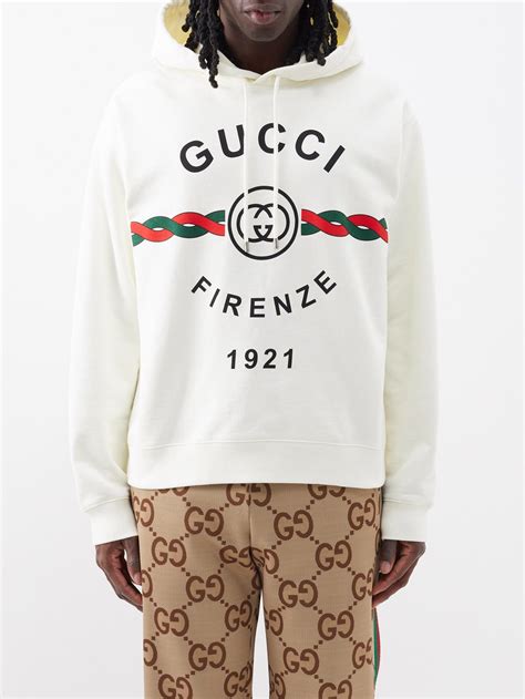 gucci firenze hooded jersey.